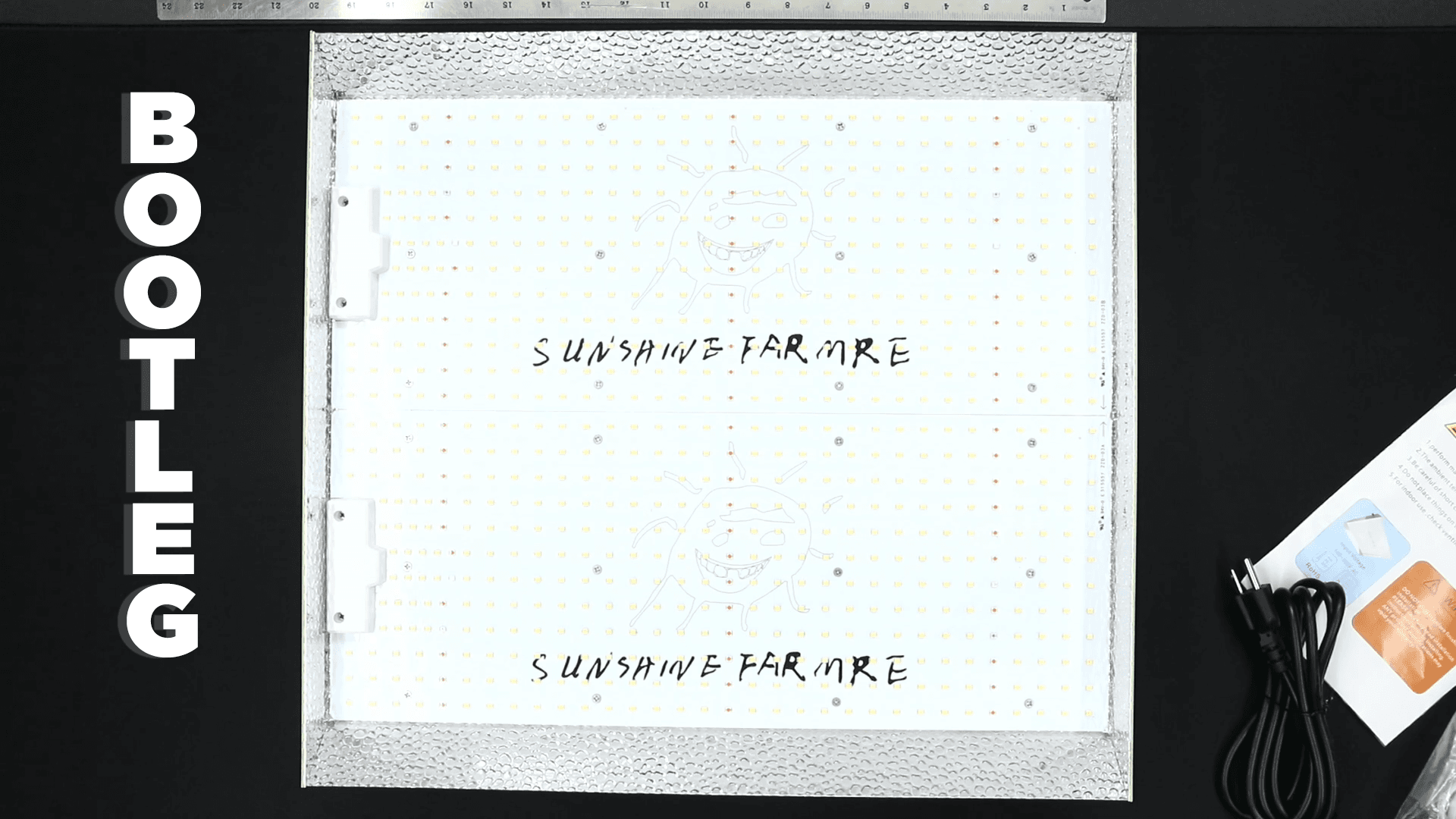 Sunshine Farmre LED grow light reviewed by HWGrow in 2022